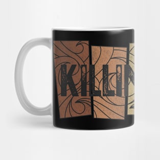 Killing Joke Retro Pattern Mug